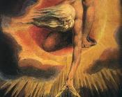 威廉布莱克 - 作为建筑师的上帝，古代之天的插图